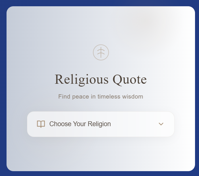 Religious quote inspiration in Timivra Pro
